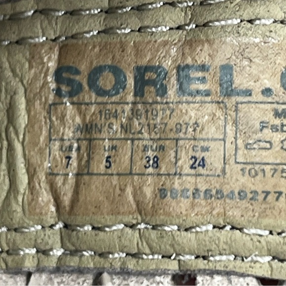 Sorel Womens 7 Major Leather Short Half Calf Boots - Picture 13 of 14